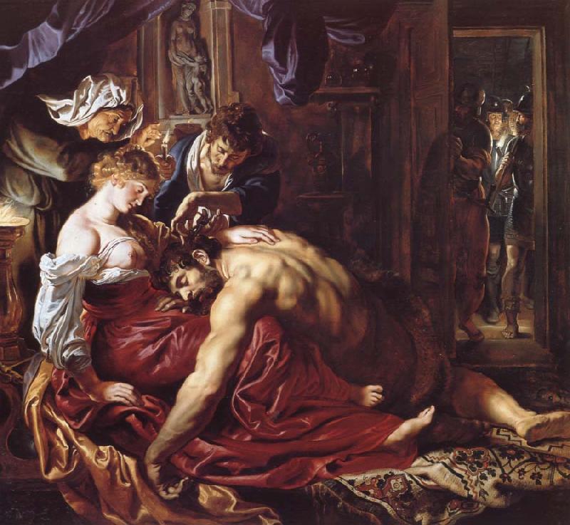 Peter Paul Rubens Samson and Delilah oil painting picture